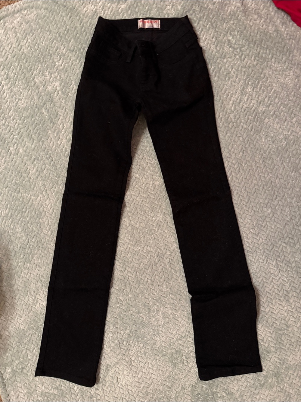 Black Slim Fit Stretch Pants